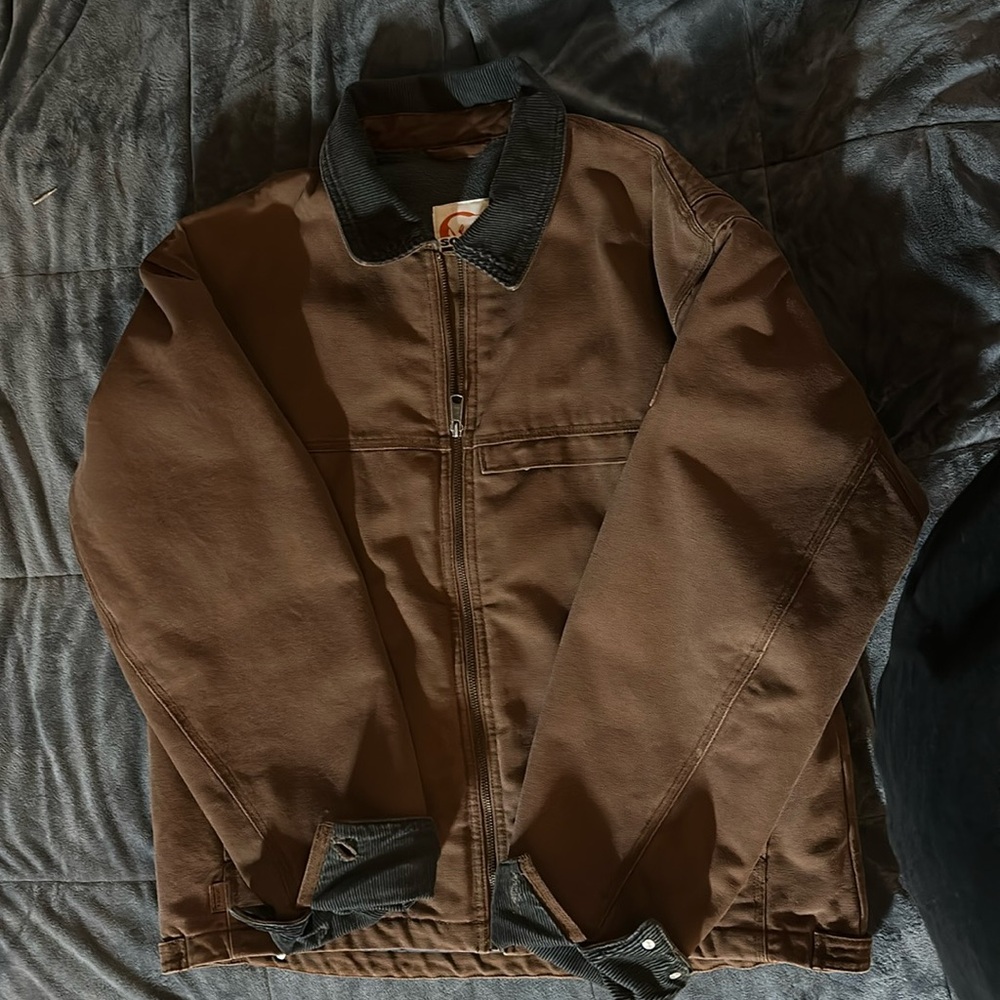 Sorel Canvas Corduroy Workwear Insulated Jacket Size Large Men’s/Women's